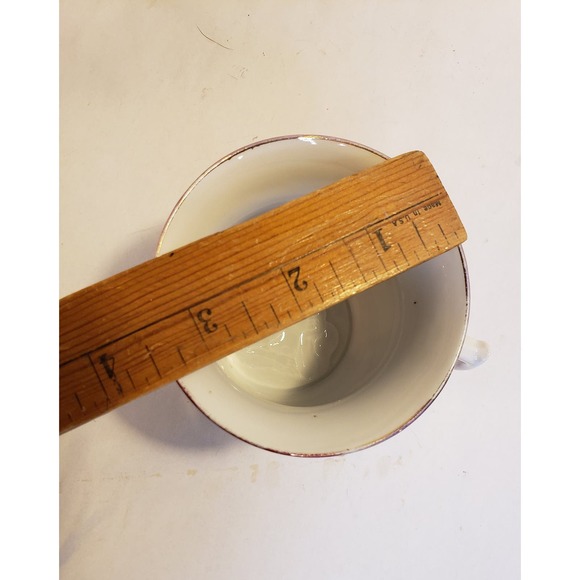 Karlsbad Cherub Lithophane Shaving Mug Pink Blue Gold - Picture 8 of 10